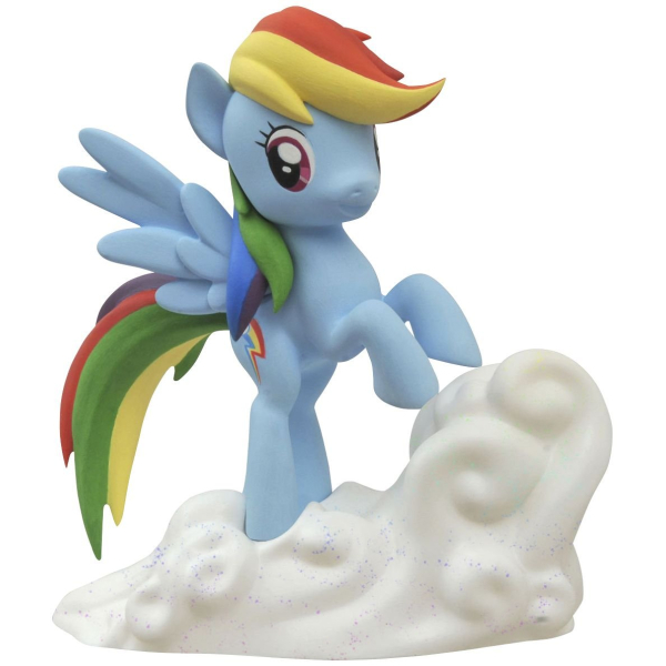 Authentic my little pony Rainbow dash money bank +/- 17cm